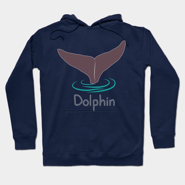 Dolphin Hoodie by dddesign